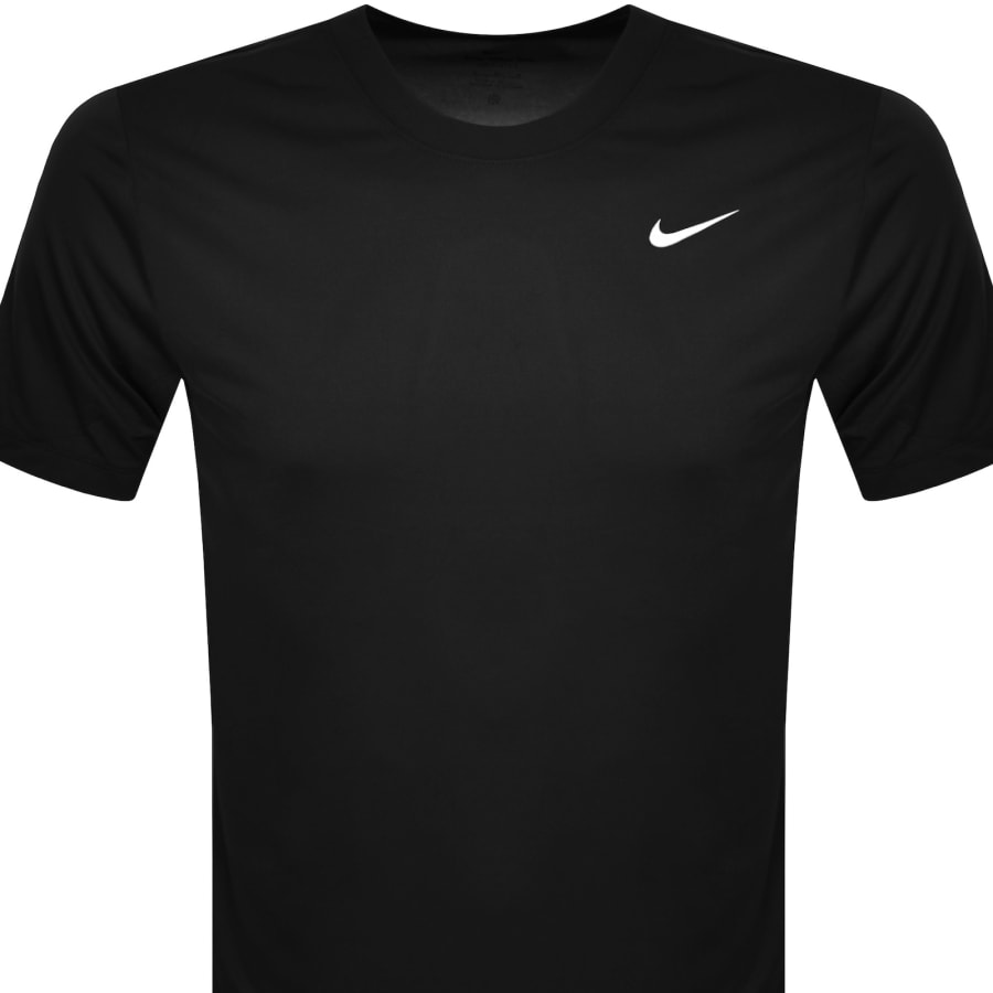 Nike Training Dri Fit Logo T Shirt Black